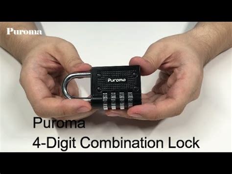 How to Reset a 4 Digit Combination Lock – The .